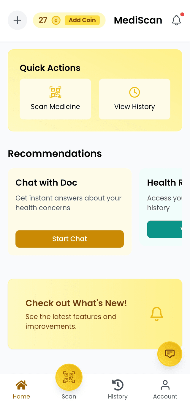 MediScan Gold Home